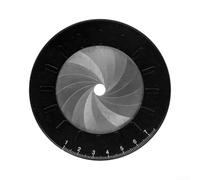Precision Geometry Template 12.5cm for Architects(black)