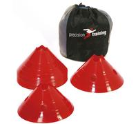 Precision Giant Saucer Cones (Pack Of 20) in Red Precision Red
