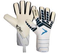Precision Elite 3.0 Giga Goalkeeper Gloves, 4 mm Giga Latex Grip, Super Lite Negative Cut, All Weather Strapless or Strapped Fit, 8.5