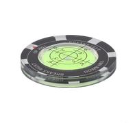 Precision Golf Slope Reader and Ball Marker, for mini for Spirit Level for Green Reading, Long-Lasting Alloy Construction with Cap Clip, Portable for Putting Aid for All Levels, 1.57 Inch(Green)