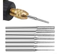 Precision Grinding Needle Rod for Jade Carving, for Drilling and Hollowing Out Various Materials (1.0mm)