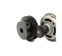 Precision High-Strength Metal Gear 1M 13/14/15/16/17/18/20 Teeth Steel Spur Gear DIY 775 DC electronic starter 5/6/6.35/8mm Shaft Parts IINKUEYK(10mm,18 Teeth)