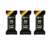 Precision Hydration PF30 Energy Chews For Running, Cycling, Hiking, Sports (30g of Carbohydrates) - 3 x 34g Packs (Mint & Lemon)