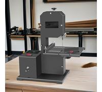 Precision Industrial Scroll Saw & Bench Bandsaw - High-Torque Decorative Cutting Saw for Thick Wood, Acrylic, and Soft Metals - Professional Sign Making, Toy Manufacturing