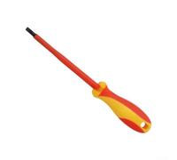 Precision Insulated Screwdriver 2.5mm Tip Heavy Duty | for vde certified insulation, 1000V protection, shock resistant, red yellow handle, electrical safety
