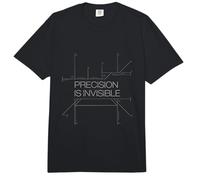 Precision is Invisible Engineering Philosophy Identity Comfort Colors Adult Heavyweight T-Shirt