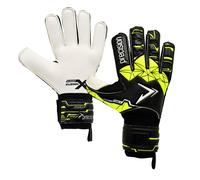 Precision Junior Fusion X Flat Cut Finger Protect GK Gloves 6 6