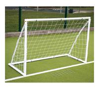 Precision Junior / Kids Garden Football Nets Goal & Anchors Set - 8 X 6 Feet - All Weather