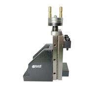 Precision Lathe Vertical Slide - Compact Milling Attachment for Small & Hobby Lathes | Cast Iron Construction with Adjustable Angle & T-Slot Table