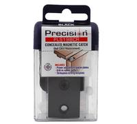 Precision Lock PLS19BCR-BLK Concealed Magnetic Catch - Black