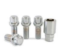 Precision Locking Wheel Bolts Nuts - Intended For Audi A1 Original Equipment Alloys