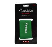 Precision Logo Shin Guard Stays in Green Precision Green
