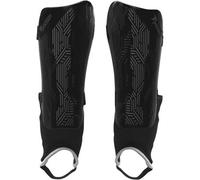 Precision M - Football Shin Pads & Ankle Guards Black/black High Impact Slip On Leg Cover