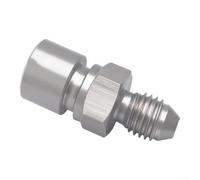Precision Machined Brake Adapter AN4 Male M10x1.25 Female | Seamless connection, for braided line compatible, upgrades braking systems, precise fitment, steel
