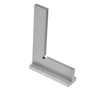 Precision Machinist Square, 90 Degree Right Angle Ruler, 200x130mm L-Type Testing Woodworking Measuring Tool, Ground Hardened Steel ngineers Square Try Square with Seat for Precision Layout Work