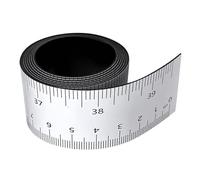 Precision Magnet Strip - Flexible Tape for Engineering | 39.37-Inch Measuring Tool with Double Scale Readout, Magnetic Backing, Bendable Design & Accurate Markings for Workshop Craft Table