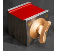 Precision Magnetic Base 0.005mm, 150X150mm Measuring Table with 25mm Slot Width, Copper Bar Width 5mm, Ideal for Wire Cutting and Grinding Machines