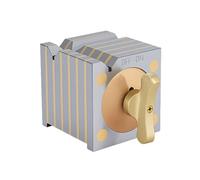 Precision Magnetic Measuring Table - 0.005mm Accuracy, 100x100mm Square Base, 21mm Slot Width, Ideal for Industrial Applications