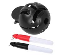 Precision Marker - Alignment Tool for Putting | Double Sided Golf Ball Liner with Guided Marking Slots Enhanced Visual Aid for Practice Green Training Home Drills Course, 2.36x1.77 inches