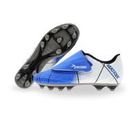 Precision Matrix Velcro Firm Ground Football Boots, Kids Laceless Secure Fit, Comfortable, Durable, Ideal for Junior Footballers