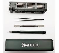 Precision Mechanic Set 47-Piece Mobile Phone Laptop Watch Glasses Precision Special Repair Kit Cross, Slotted, Torx, Triangular, Y-Bit, U-Bit, Hex, Tweezers etc