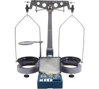 Precision Mechanical Balance with 19 Weights, 500g Capacity, 0.02g Accuracy for Educational and Research Use