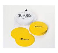 Precision Medium Round Rubber Marker Discs Yellow (Set of 20), black, K-REY-TR321Y