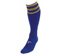 Precision Men's 3 Stripe Pro Football Socks in Royal | Size: 3-6 Precision Royal 3-6
