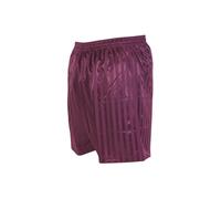 Precision Men's Continental Striped Football Shorts in Maroon | Size: Medium/Large Precision Maroon M/L