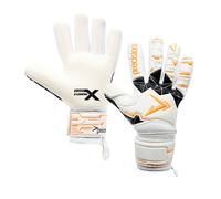 Precision Men's Fusion X Negative Replica Goalkeeper Gloves in White | Size: 10 Precision White 10