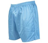 Precision Men's Micro-Stripe Football Shorts in Mid Blue | Size: XL Precision Mid Blue XL
