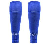 Precision Training Men's Precision Plain Pro Footless Sleeve Socks Football, Royal, 7-12