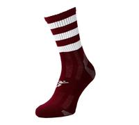 Precision Men's Pro Hooped Gaelic Mid Socks in Maroon | Size: 7-11 Precision Maroon 7-11