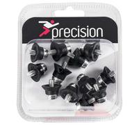 Precision Men's Super Pro Football Studs (Pack Of 12) in Black Precision Black One Size