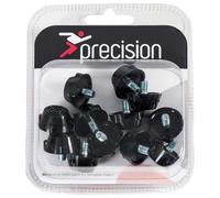 Precision Men's Ultra Flat Rubber Football Studs (Pack Of 12) in Black Precision Black One Size