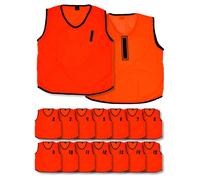 (Pack of 15) Mesh Numbered 1 - 15 Training Bibs (Infants, Kids)
