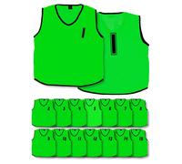 Precision Mesh Training Bibs (1-15) Youth (Green)