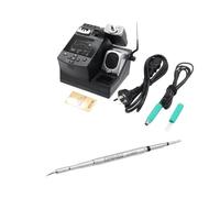 Precision Micro Soldering Station, 60W Digital LCD Display Soldering Iron Kit with Original Heating System for Electronics Repair