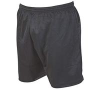 Precision Micro-stripe Football Shorts 34-36 inch Black