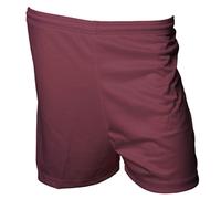 Precision Micro-Stripe Football Shorts in Maroon | Size: Small Precision Maroon S