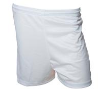 Precision Micro-Stripe Football Shorts in White | Size: Medium Precision White M