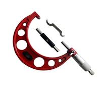 Precision Micrometer Set 0 4 Inch (100mm) 4pcs Outside Micrometers with Carbide Tips High Accuracy Vernier Caliper Tools for Industrial Measurement