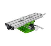 Precision Milling Table UK Mini XY Slide 0.05mm Dial Adjustable Aluminum Alloy Worktable 200x50mm Travel Vertical Slide for Drill Press Compact 3.42lbs Lightweight British DIY Assembly Easy Model Engi