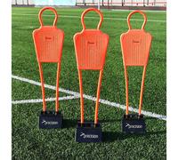 Precision Mini Free Kick Training Dummy 3 Units Orange 122 cm