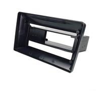 Precision Molded For 1DIN Mount Fascia Kit Supporting 9 inch and 10.1 inch Head Units in Standard Slot (one fixed to 9-inch)