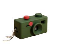 Precision Molded Plastic Protective Cover for Kodak for Charmera Keychain Digital Camera Anti-Scratch Shockproof Drop-Proof Impact-Resistant Case for Blind Box 1987 Mini Cameras (Green)