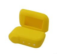 Precision Molded Silicone Key Cover for Starline A93 A63 Russian Two Way Version Ensures Accurate Fit (Yellow)