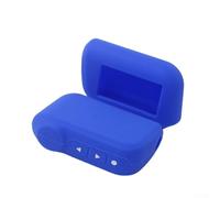 Precision Molded Silicone Key Cover for Starline A93 A63 Russian Two Way Version Ensures Accurate Fit (Deep Blue)