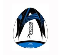 Precision Momentum Reflex Rugby Training Ball, Size 5, Flat Base | Bounce Back Half-ball Rebounder forSolo Wall Passing Drills with Textured Grip