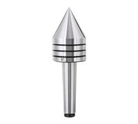Precision MT2 Live Center Morse Taper Triple Bearing Lathe Centering Tool Rotary Tool Milling Taper Metal Work Lathe Tool for CNC Lathe Milling